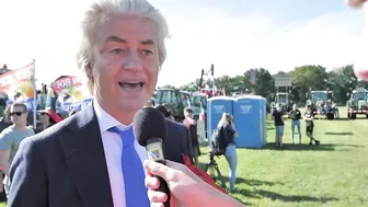 Geert Wilders over de 'stikstofcrisis' boerenprotest in Stroe 22 juni 2022