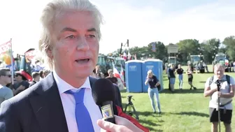 Geert Wilders over de 'stikstofcrisis' boerenprotest in Stroe 22 juni 2022