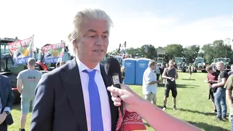 Geert Wilders over de 'stikstofcrisis' boerenprotest in Stroe 22 juni 2022