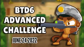 BTD6 Advanced Challenge - Half Cash Is Too Easy (June 24 2022)