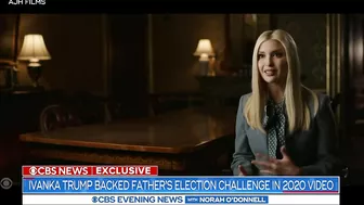 Ivanka Trump backed father's election challenge in 2020 video