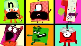 NUMBERBLOCKS BESTOF ANIMATED MEMES! All Parts In One Video Compilation 2022