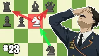 World's worst blunder (Forking fail) I Chess Memes Compilation #23