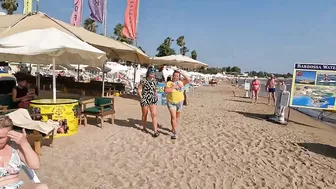 ???????? SİDE Beach in Antalya - Hot Summer Day Walk Tour TÜRKİYE 24 /06/2022