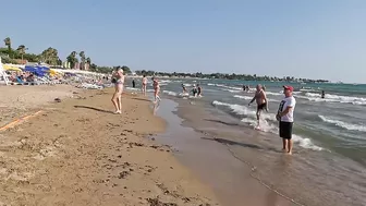 ???????? SİDE Beach in Antalya - Hot Summer Day Walk Tour TÜRKİYE 24 /06/2022