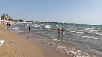 ???????? SİDE Beach in Antalya - Hot Summer Day Walk Tour TÜRKİYE 24 /06/2022