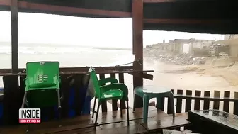 Once-Beautiful Beach Being ‘Eaten’ by the Sea