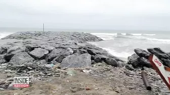 Once-Beautiful Beach Being ‘Eaten’ by the Sea