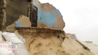 Once-Beautiful Beach Being ‘Eaten’ by the Sea