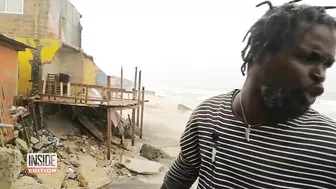 Once-Beautiful Beach Being ‘Eaten’ by the Sea