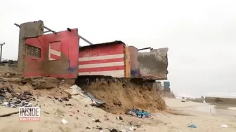 Once-Beautiful Beach Being ‘Eaten’ by the Sea