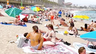 Barcelona beach walk/ beach Barceloneta????????????walking Spain best beaches