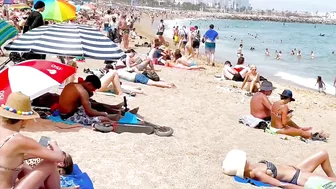 Barcelona beach walk/ beach Barceloneta????????????walking Spain best beaches