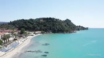 Possidi Halkidiki Greece Aerial Cinematography #travel #sea #drone #johnnyxatz #dji #water #summer