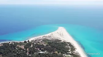 Possidi Halkidiki Greece Aerial Cinematography #travel #sea #drone #johnnyxatz #dji #water #summer