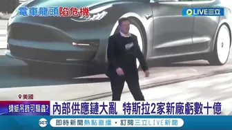 燒車又燒錢! 特斯拉ModelS自燃意外頻傳 2座超級工廠虧損數十億 馬斯克:特斯拉是燒錢高爐!│記者 陳采蔚│【國際大現場】20220623│三立新聞台