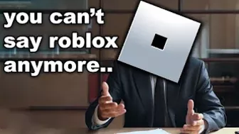 roblox banned the word roblox