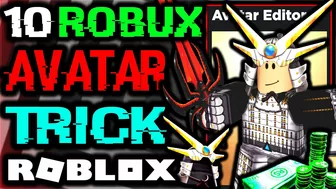 10 ROBUX SAMURAI ROBLOX AVATAR TRICK !!