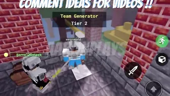 Random Wheel Challenge in Roblox Bedwars…