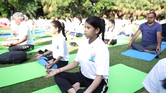 International Day of Yoga 2022 at Parmarth Niketan Highlights