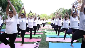 International Day of Yoga 2022 at Parmarth Niketan Highlights