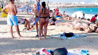 Barcelona beach walk/ beach Barceloneta????????walking Spain best beaches ????