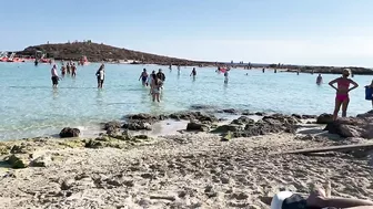 IBIZA Beach Summer - Beautiful Nissi Beach Enjoy Walking And Music Wallking 4K Summer Beach