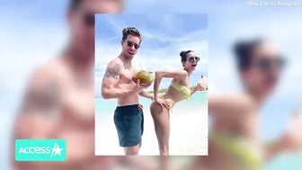 Nina Dobrev & Shaun White's STEAMY Beach Vacation