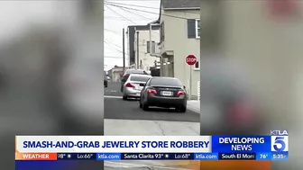 Brazen Manhattan Beach smash-and-grab burglary caught on camera