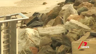 Liberals blame Labor amid concerns over beach erosion at Henley Beach South | 7NEWS