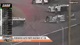 DIRTcar Summer Nationals Late Models Federated Auto Parts Raceway at I-55 June 25, 2022 | HIGHLIGHTS