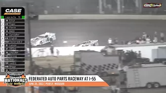 DIRTcar Summer Nationals Late Models Federated Auto Parts Raceway at I-55 June 25, 2022 | HIGHLIGHTS