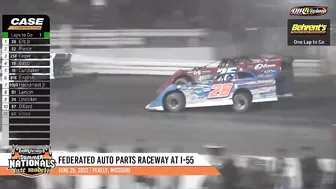 DIRTcar Summer Nationals Late Models Federated Auto Parts Raceway at I-55 June 25, 2022 | HIGHLIGHTS