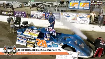 DIRTcar Summer Nationals Late Models Federated Auto Parts Raceway at I-55 June 25, 2022 | HIGHLIGHTS