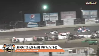 DIRTcar Summer Nationals Late Models Federated Auto Parts Raceway at I-55 June 25, 2022 | HIGHLIGHTS