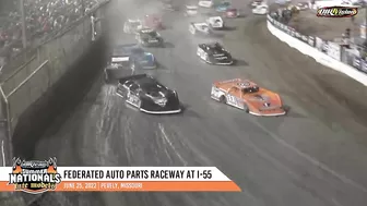 DIRTcar Summer Nationals Late Models Federated Auto Parts Raceway at I-55 June 25, 2022 | HIGHLIGHTS