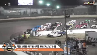 DIRTcar Summer Nationals Late Models Federated Auto Parts Raceway at I-55 June 25, 2022 | HIGHLIGHTS