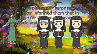 Funny Joke - 3 Nuns were granted a wish in Heaven