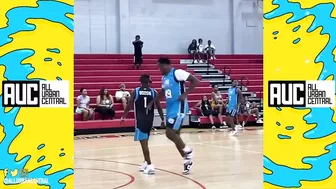 Boosie Thinks He's Lebron James Plays Basketball With Sunglasses On At Celebrity Game