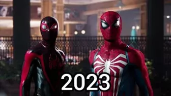 Evolution of Spider-Man Games 1989 -2023 PS5