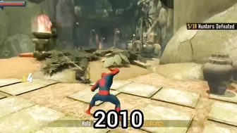 Evolution of Spider-Man Games 1989 -2023 PS5