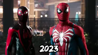 Evolution of Spider-Man Games 1989 -2023 PS5