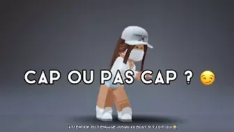 cap ou pas cap ???? #roblox