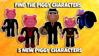 ROBLOX - Find The Piggy Characters - 5 New Piggy Characters