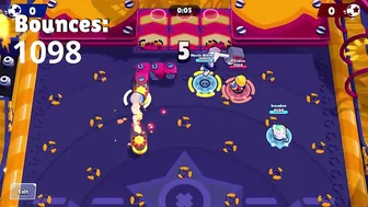 5695 Bounces! Most Bounces Possible In BrawlStars