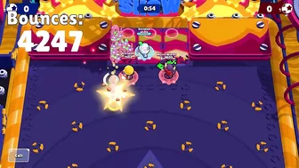 5695 Bounces! Most Bounces Possible In BrawlStars