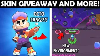 OCTOFANG GIVEAWAY, NEW LOADING SCREEN AND MORE!!! | #deepseabrawl #octofanggiveaway #brawlstars