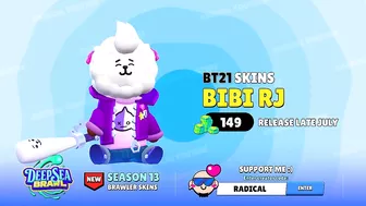 NEW SKIN ANIMATIONS, PRICES & GIVEAWAY! Brawl Stars #octofanggiveaway