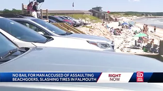 Man accused of assault and battery, vandalism in rampage over beach sticker