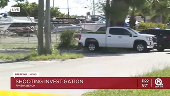 Shooting under investigation in Riviera Beach